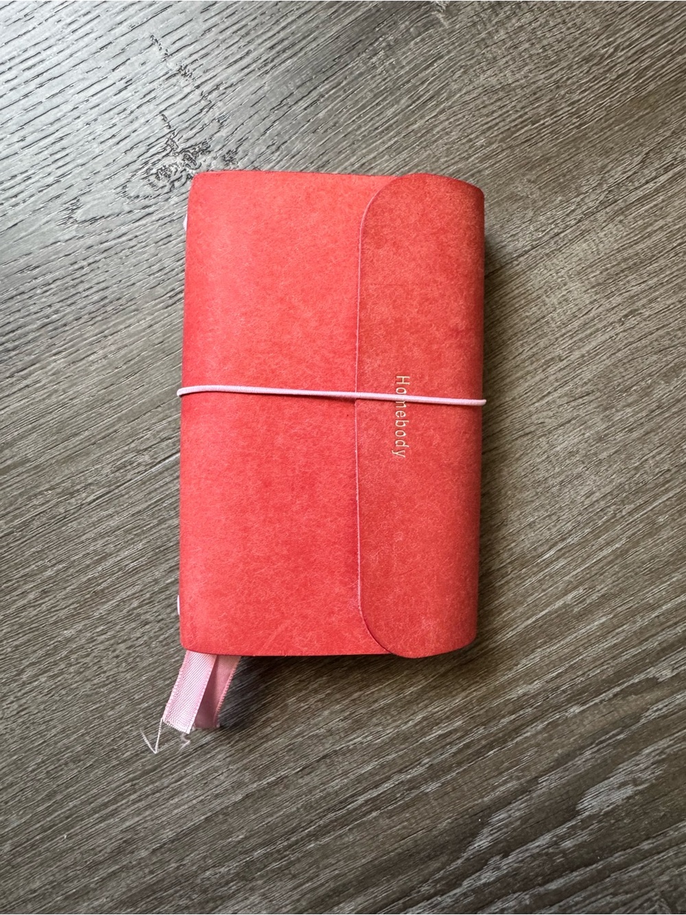 Strawberry Pink Notra Journal with full set up & customized.